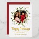 Search for elegant script christmas cards Botanical