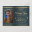 Search for shiny invitations Navy blue