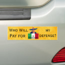 Search for defence bumper stickers Politics