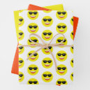 Search for emotions wrapping paper Face