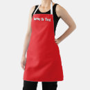 Search for red weddings aprons Housewarming