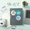 Search for fathers birthday party stickers Best dad ever