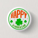 Search for four leaf clovers badges Happy
