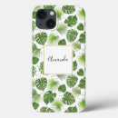 Search for tropical leaves iphone cases Summer