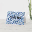 Search for blue damask cards Baroque