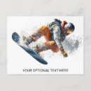 Search for snowboarder postcards Winter