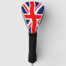 Search for cross golf head covers Union jack