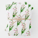 Search for lily of the valley wrapping paper Easter