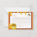 Search for bee horizontal note cards For her