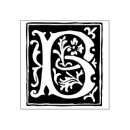 Search for alphabet rubber stamps Floral