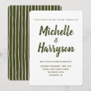 Search for dark colours invitations Green