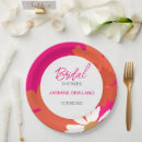 Search for hot pink and orange plates Colourful