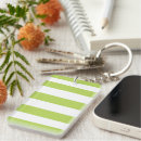 Search for and green stripe key rings Geometric pattern