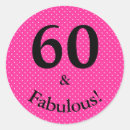 Search for 60 and fabulous stickers Modern