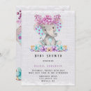 Search for teal elephant baby shower invitations Chic