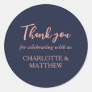 Search for rose gold navy blue stickers Simple