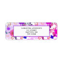 Search for womans return address labels Watercolor