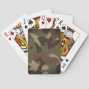 Search for military playing cards Camouflage