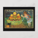 Search for a merry halloween postcards Vintage