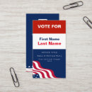 Search for political business cards Patriotic