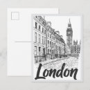 Search for london landmark postcards Watercolor