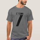 Search for number seven tshirts Born
