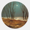 Search for winter moon stickers Forest