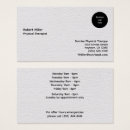 Search for hole business cards Logo