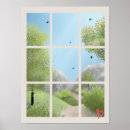 Search for window view posters Trees