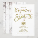Search for wood sweet 16 invitations Country