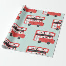 Search for london bus wrapping paper Cute