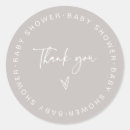 Search for baby thank you stickers Boho baby shower