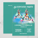 Search for teepee sleepover invitations For kids