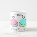 Search for cute whale mugs Pink