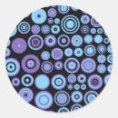 Search for blue abstract stickers Purple