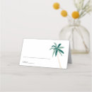 Search for palm tree place cards Watercolor