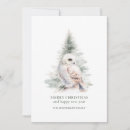 Search for owls christmas cards Snowy owl