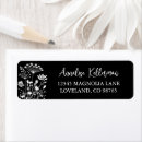 Search for wedding party return address labels Bride