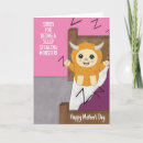 Search for funny daughter mothers day cards Pink