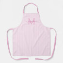 Search for pink stripes aprons Girly