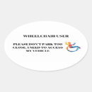 Search for accessibility stickers Wheelchair