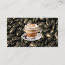 Search for cappuccino business cards Barista