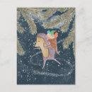 Search for child skiing postcards Watercolor