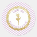 Search for ballerina thank you stickers Birthday