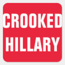 Search for crook stickers Crooked hillary