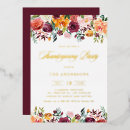 Search for gold seasonal invitations Autumn