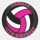 Search for volleyball pink stickers Spike