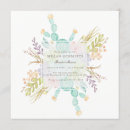 Search for succulent bridal shower invitations Nature