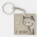 Search for cat illustration key rings Cute
