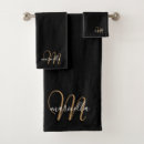 Search for monogram bath towels Script